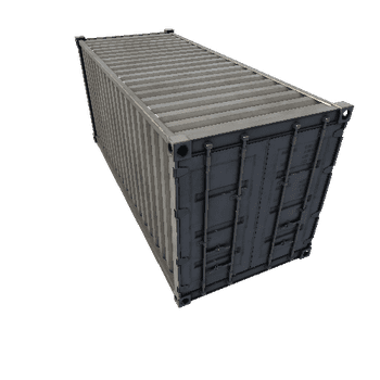 Cargo Container White